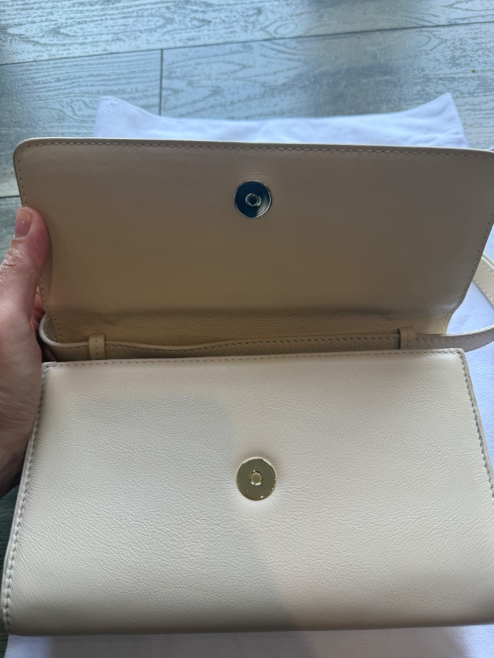 M2 Malletier Leather Bag with Gold hardware - Ivory - Picture 3 of 6